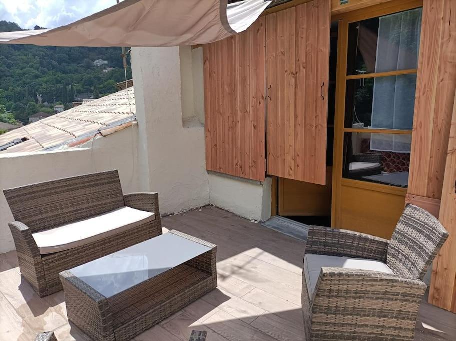 Grand Gite Terrasses ลาร์ฌองทิแยร์ ภายนอก รูปภาพ